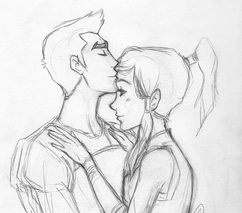 Guy Kissing On Forehead Drawing Infoupdate Org