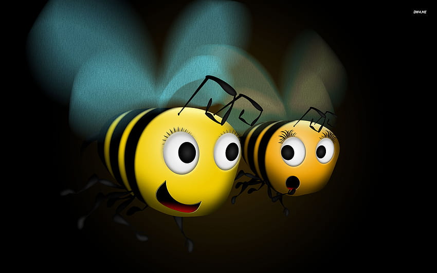 4 Honey Bee Cartoon Bee HD Wallpaper Pxfuel