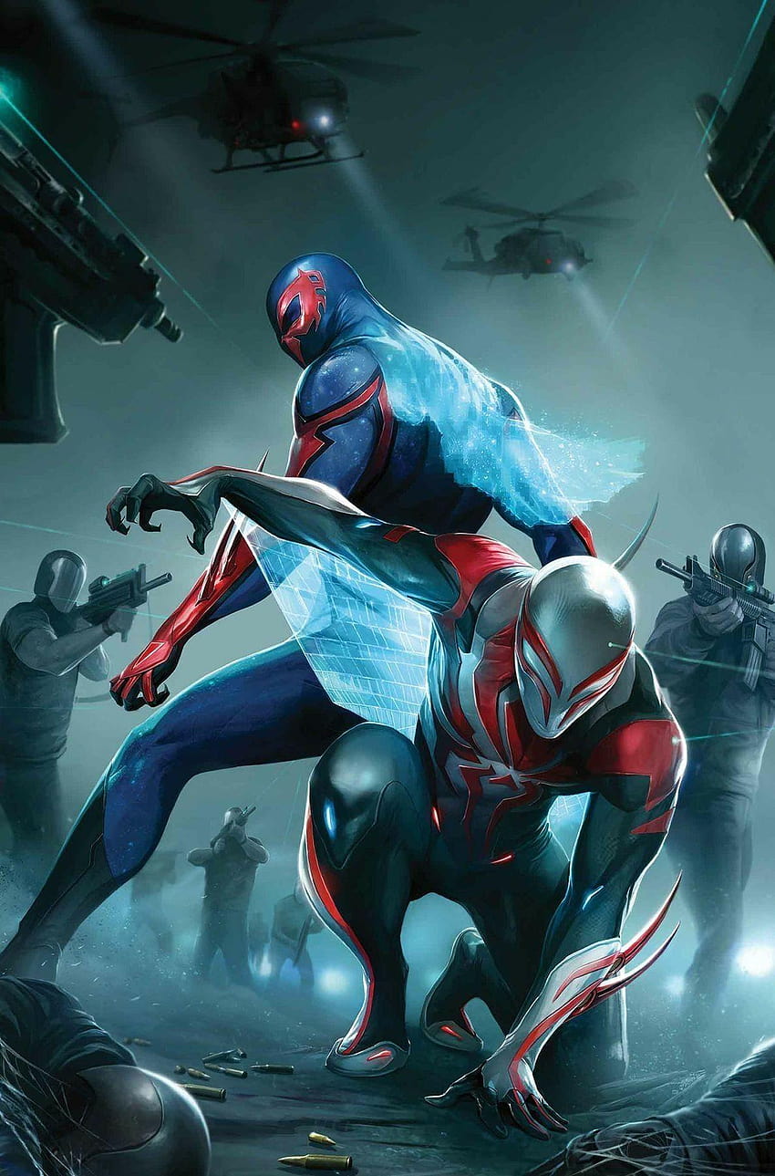 2099 Spider Man Iphone HD Phone Wallpaper Pxfuel