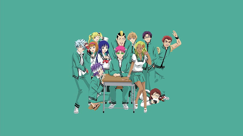 Saiki K Minimalist HD Wallpaper Pxfuel