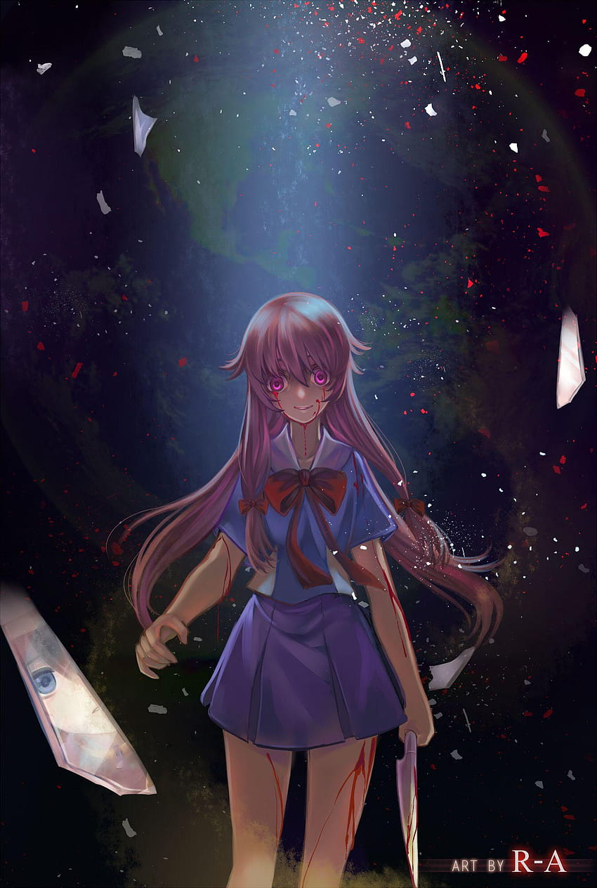 Yuno Gasai Mirai Nikki HD Phone Wallpaper Pxfuel