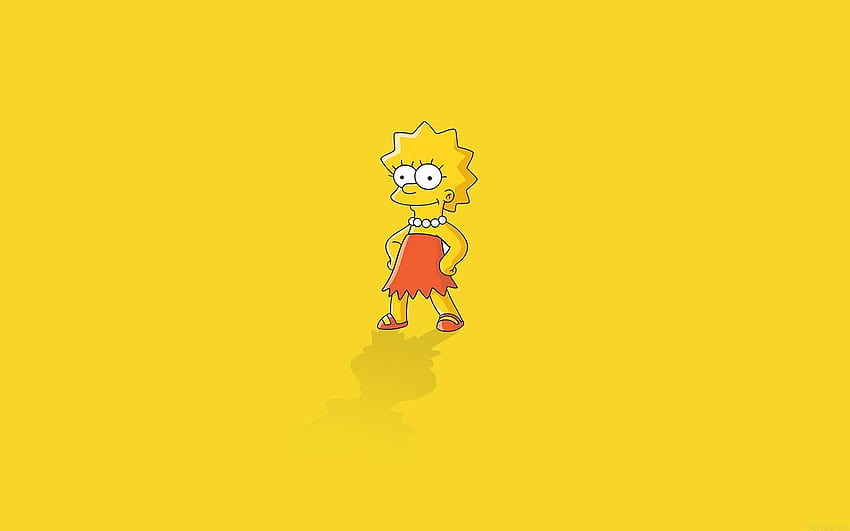 Lisa Simpsons Laptop Lisa Simpson Aesthetic Hd Wallpaper Pxfuel