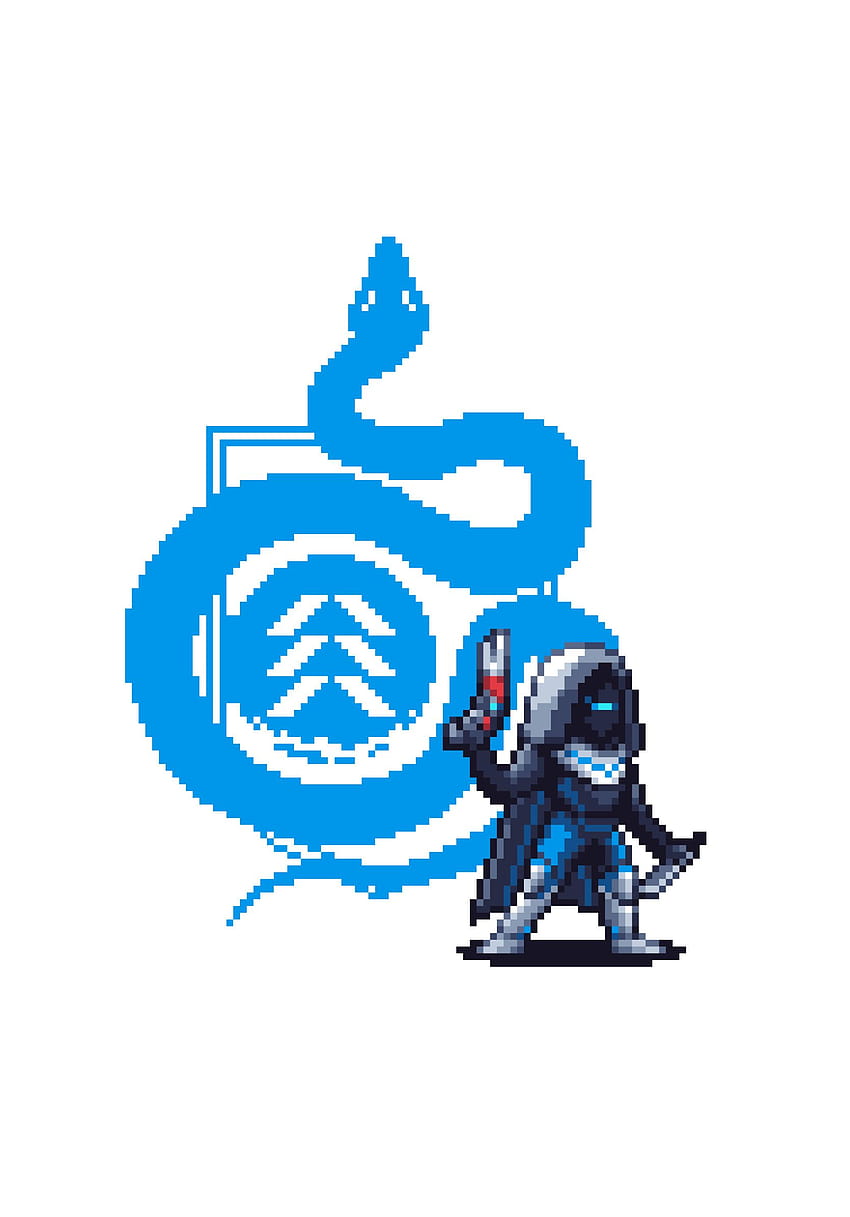 1668x2388 Destiny 2 Pixel Art Hunter 1668x2388 Resolution Games And