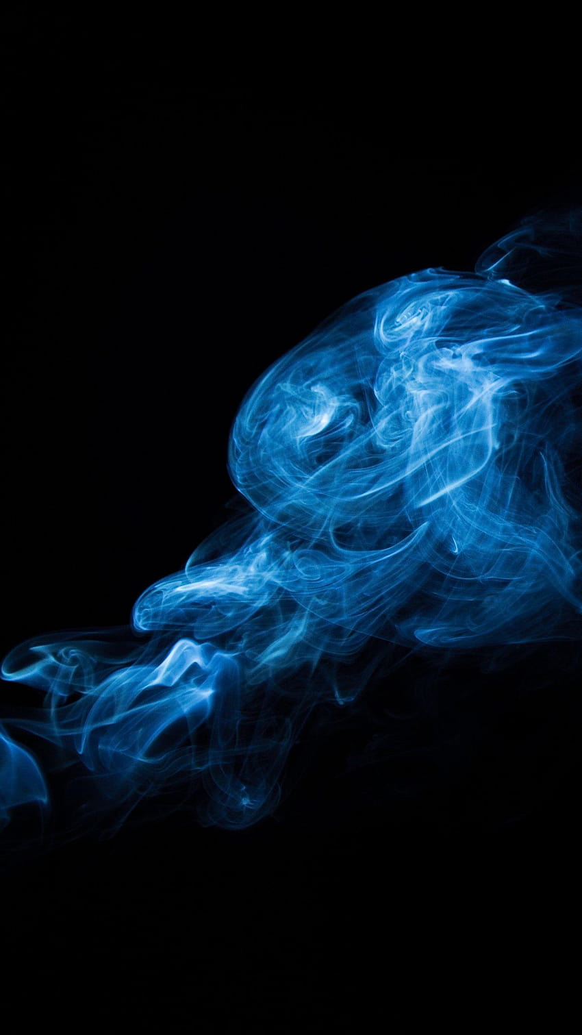 Blue Smoke With Smoke HD Phone Wallpaper Pxfuel