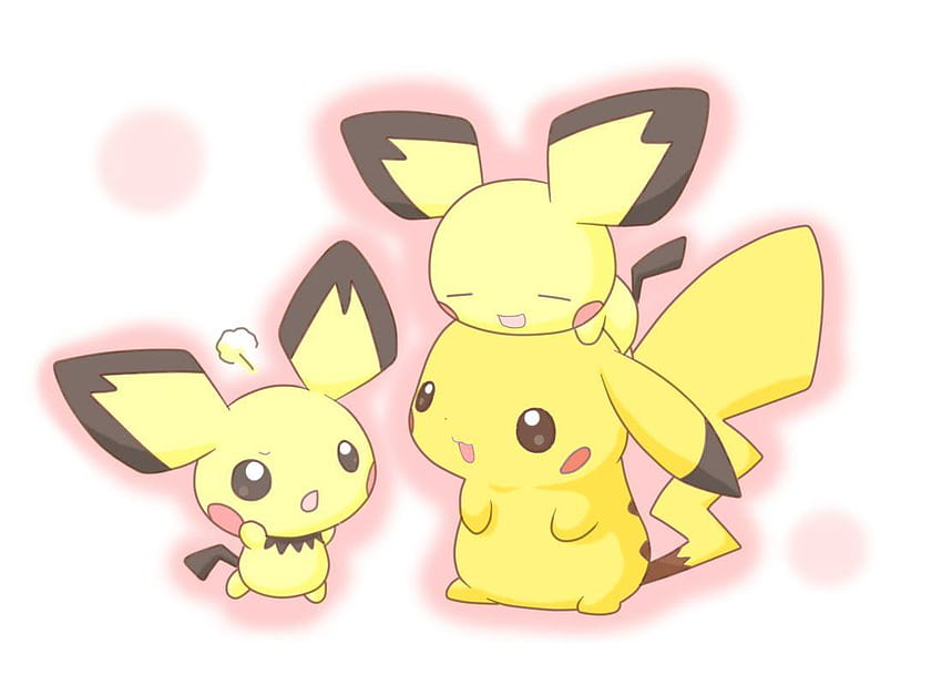 Cute Pichu Pikachu Pokemon HD Wallpaper Pxfuel