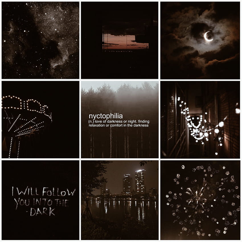 Aesthetic Mood Board Night Space Moodboard Hd Phone Wallpaper Pxfuel