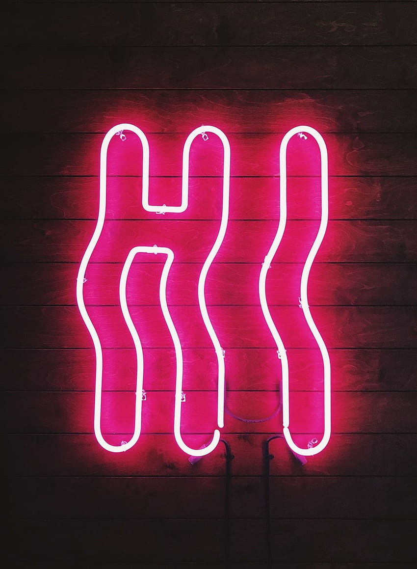 Neon Neon Pink Aesthetics Hd Phone Wallpaper Pxfuel