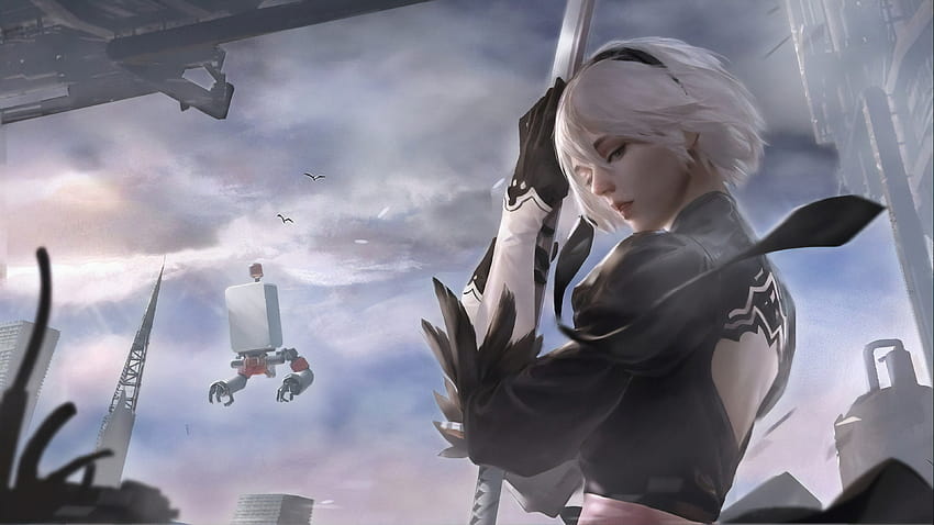 Hoobamon Nier Automata Hd Wallpaper Pxfuel The Best Porn Website