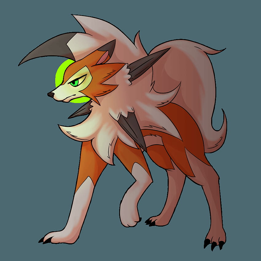 Fanart Lycanroc Lycanroc Dusk Form Hd Phone Wallpaper Pxfuel