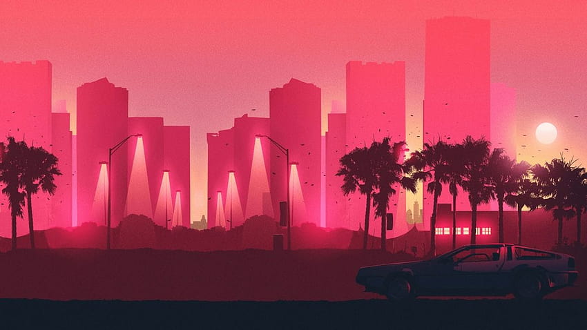 Synthwave Retro Synth Wave Hd Wallpaper Pxfuel