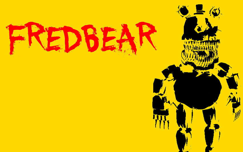 Random Nightmare Fredbear Thingy Fivenightsatfreddys HD Wallpaper