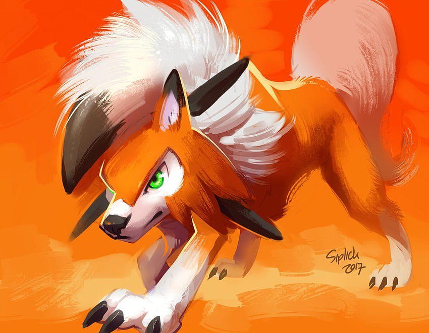 Lycanroc Dusk By Siplick Lycanroc Dusk Form Hd Wallpaper Pxfuel