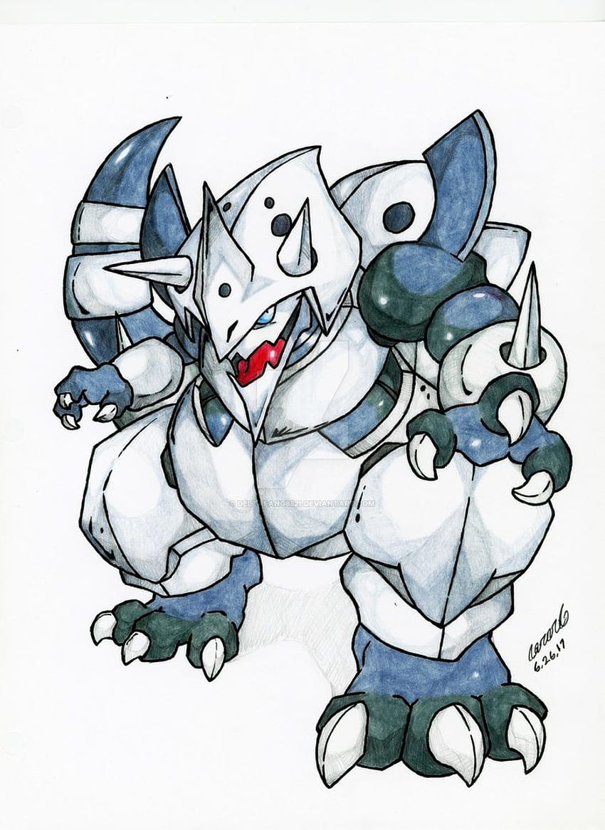 Mega Aggron By DeltaFang8521 HD Phone Wallpaper Pxfuel