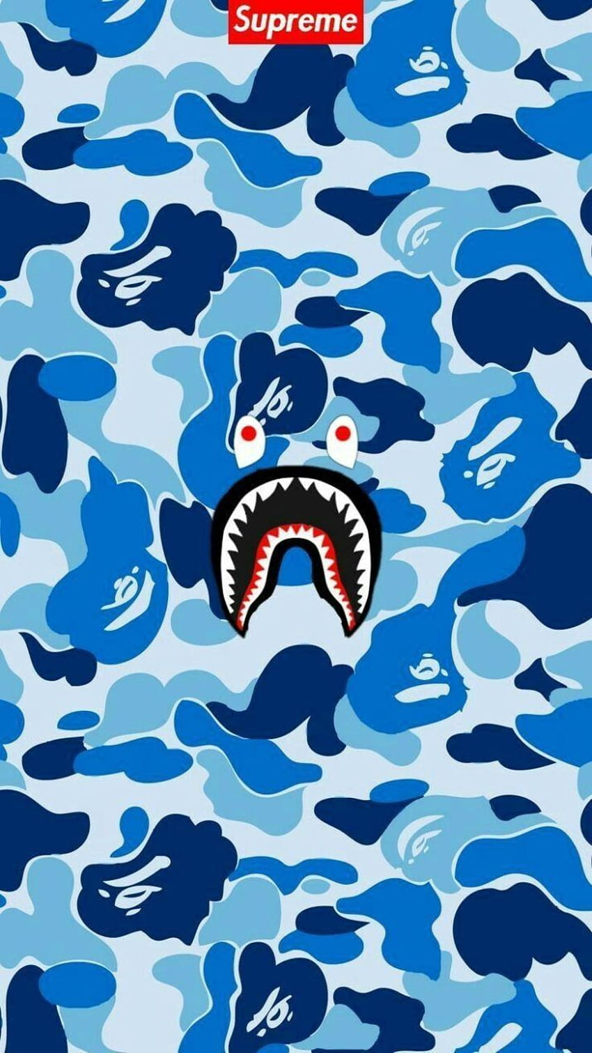 Blue Bape Live HD Phone Wallpaper Pxfuel