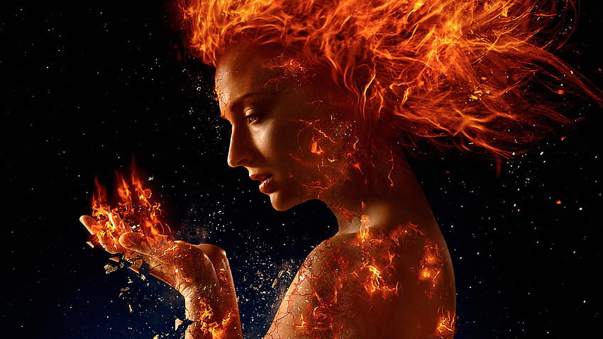 Dark Phoenix Jean Grey Sophie Turner Phoenix Force HD Wallpaper Pxfuel