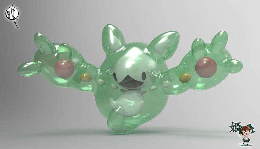 Reuniclus 3D Pre HD Wallpaper Pxfuel