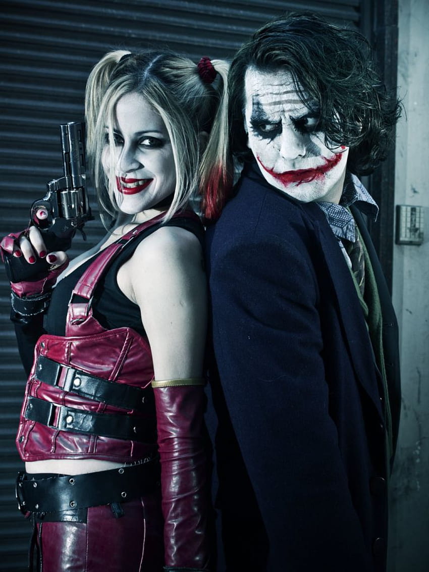 The Joker And Harley Quinn By LeanAndJess 1024x1536 For Your Mobile