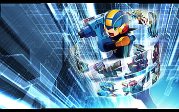 The Rockman Exe Zone Megaman Exe Hd Wallpaper Pxfuel