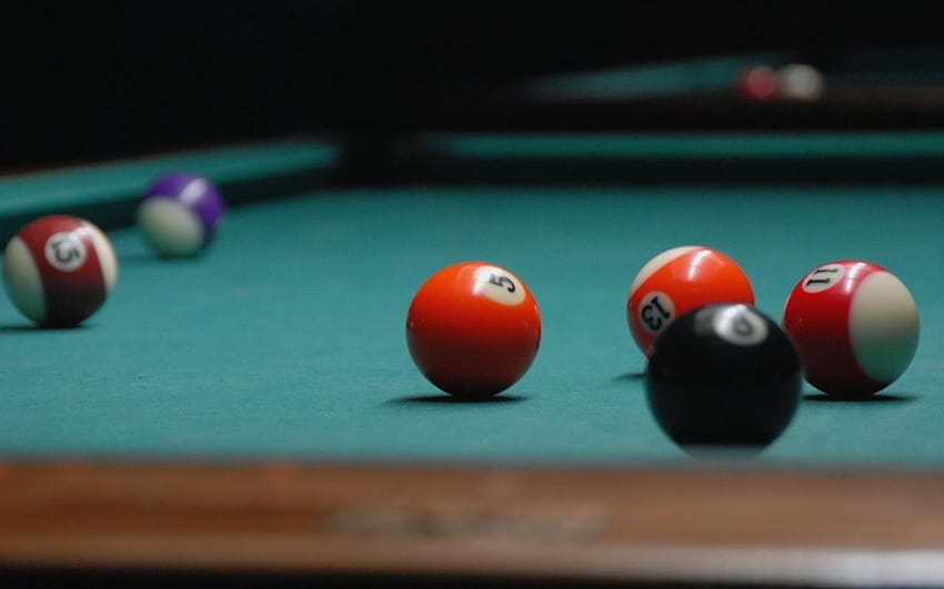 Billiard Balls On Table 28236 Pool Table HD Wallpaper Pxfuel