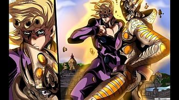 Giorno Giovanna Guido Mista Gold Experience And Sex Pistols Jojo No