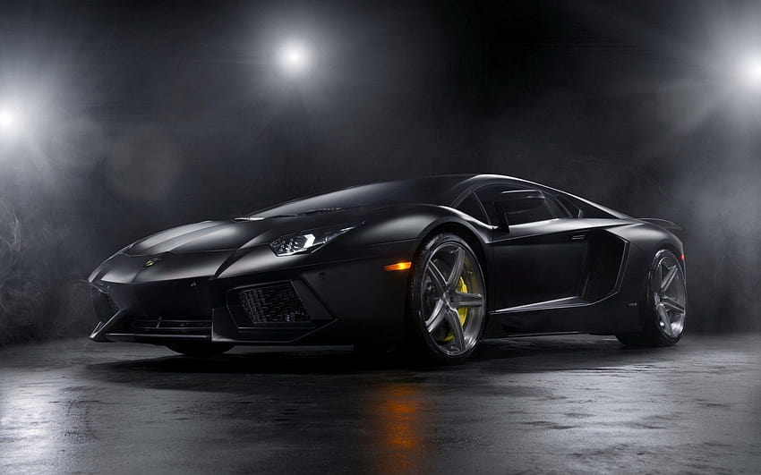 Lamborghini Aventador Matte Black Hd Wallpaper Pxfuel