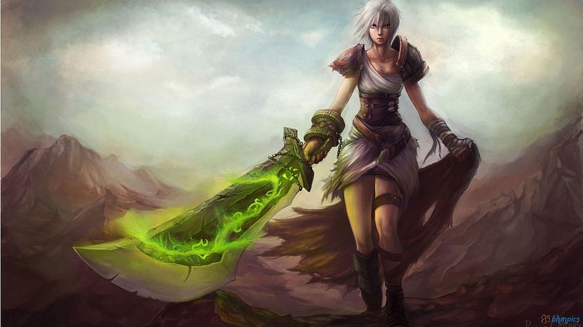 League Of Legends Tryndamere Riven With 1366x768 HD Wallpaper Pxfuel