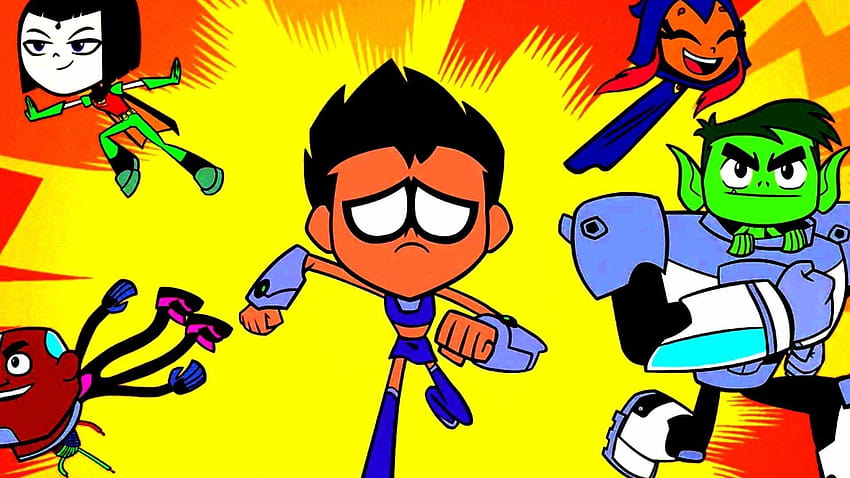 7 Teen Titans Chico Bestia Titanes Adolescentes Van Fondo De Pantalla