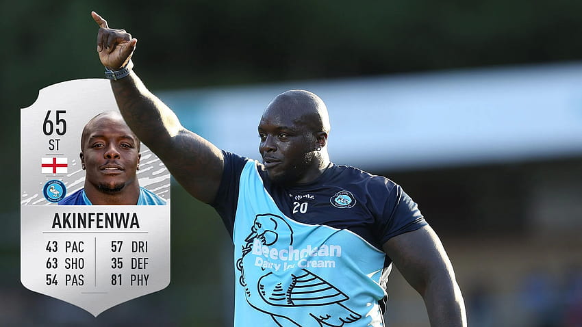 Who Is The Strongest Player On FIFA 20 Adebayo Akinfenwa HD Wallpaper