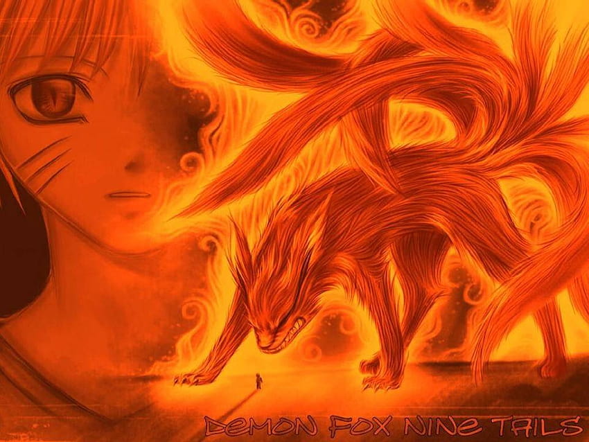 Naruto Nine Tails Kyubi No Kitsune Hd Wallpaper Pxfuel