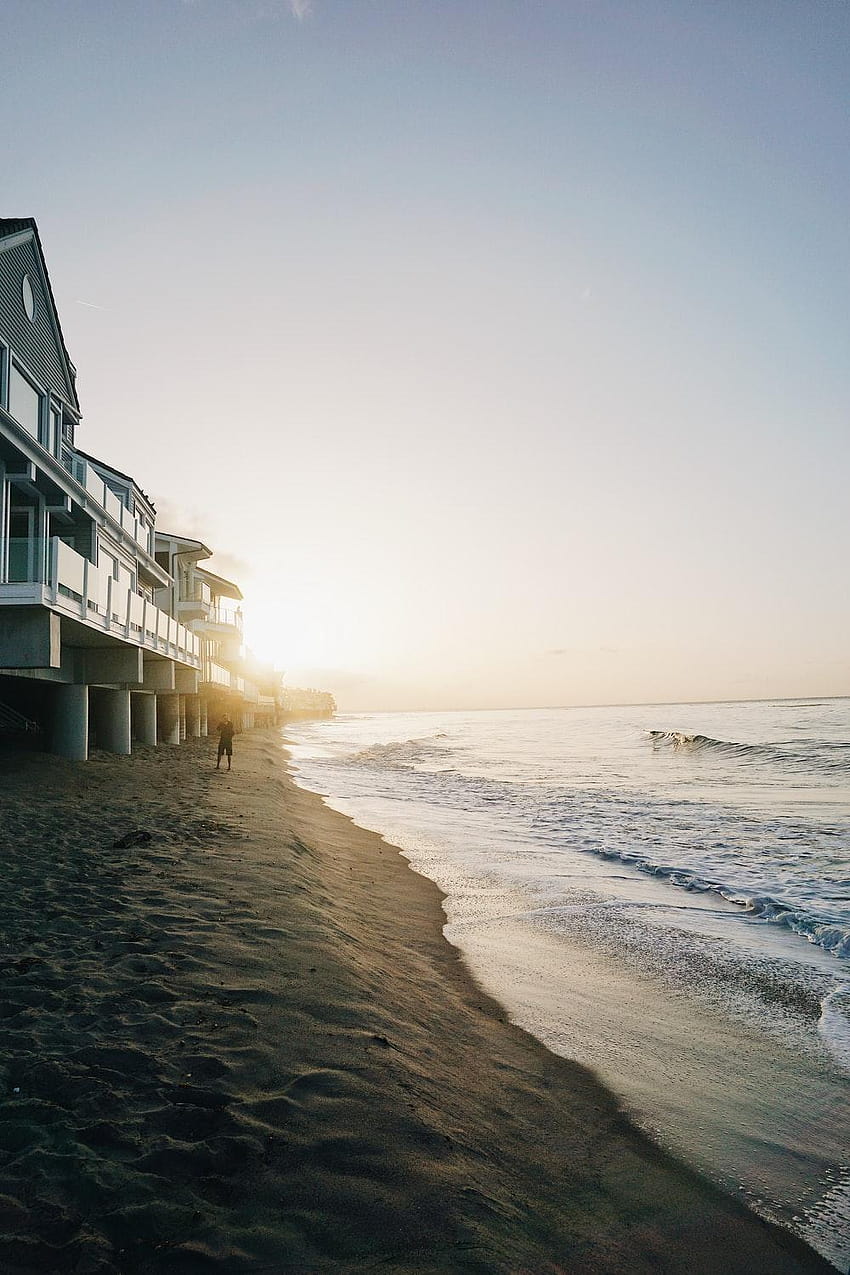 Ocean Beach Coast And Water Malibu Beach HD Phone Wallpaper Pxfuel