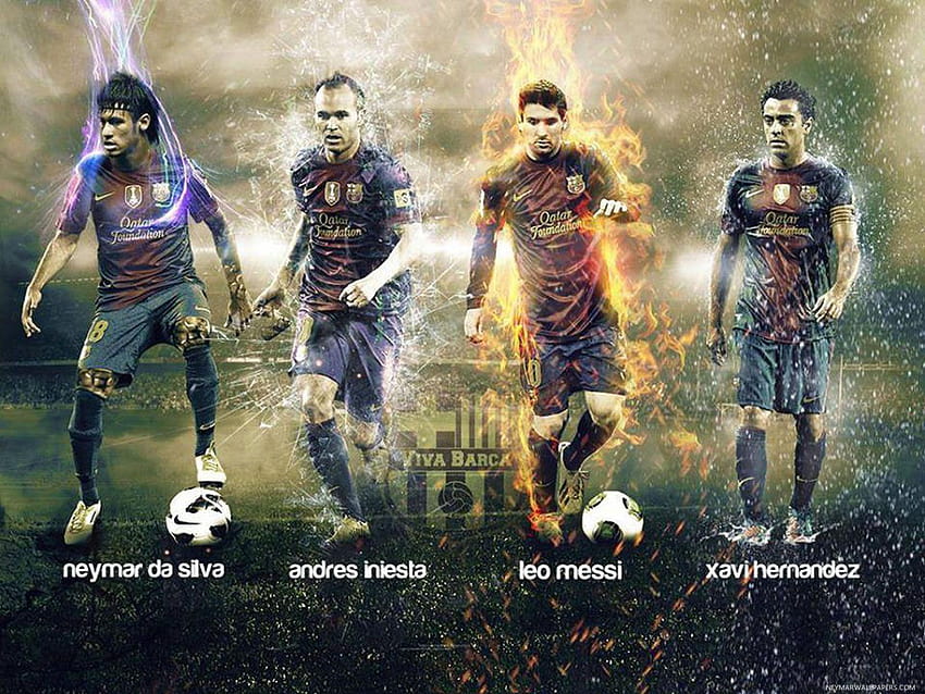 Neymar Jr And Messi Wallpaper