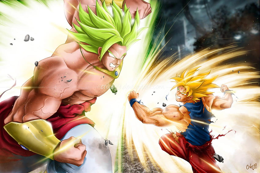 Goku Vs Broly Hd Wallpaper Pxfuel