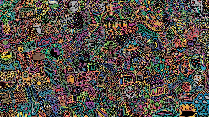 Acid Trip HD Wallpaper Pxfuel