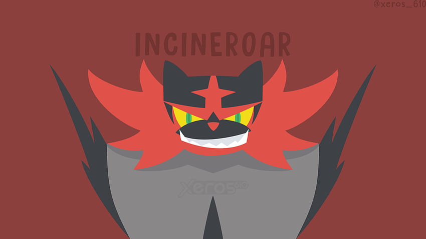 Xeros Incineroar HD Wallpaper Pxfuel