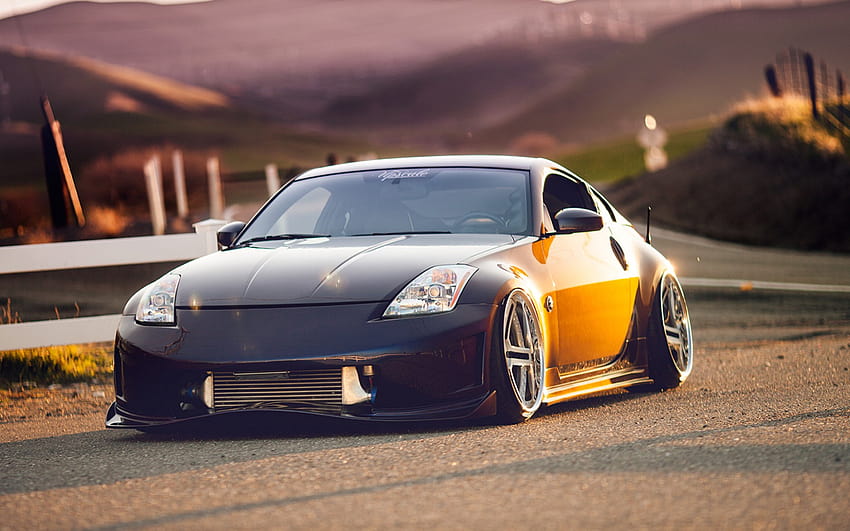 Nissan 350z Slammed Tuning Roads 1920x1080 52177 1920x1080 For Your