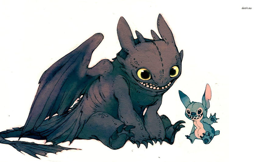 Toothless And Stich Stitch And Toothless Hd Wallpaper Pxfuel