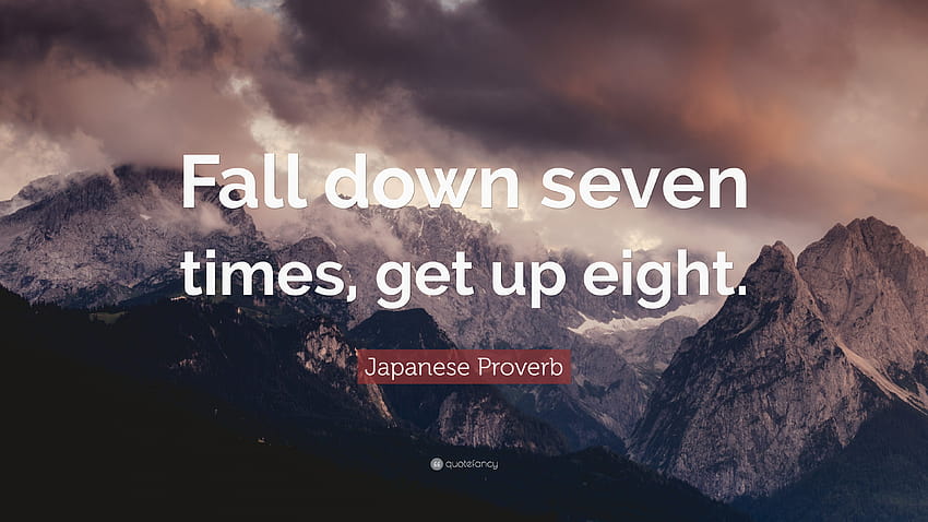 Top 2 Japanese Proverb Quotes HD Wallpaper Pxfuel