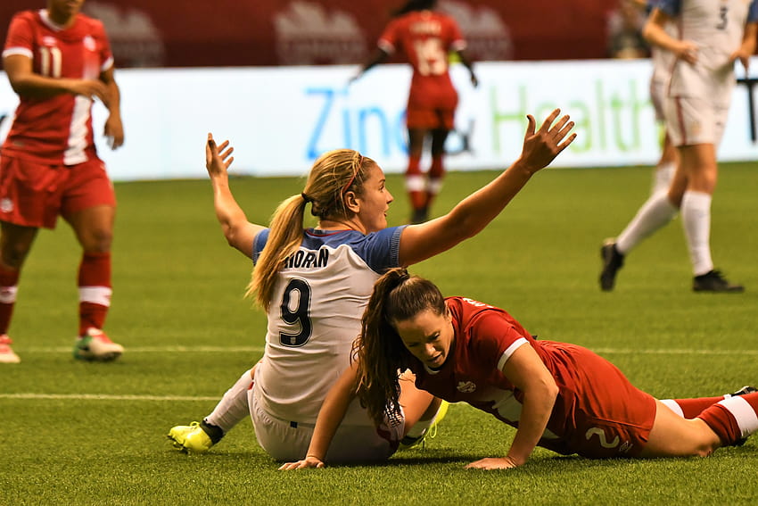 Horan Stars Pugh Injured In Uswnt Friendlies Lindsey Horan Hd