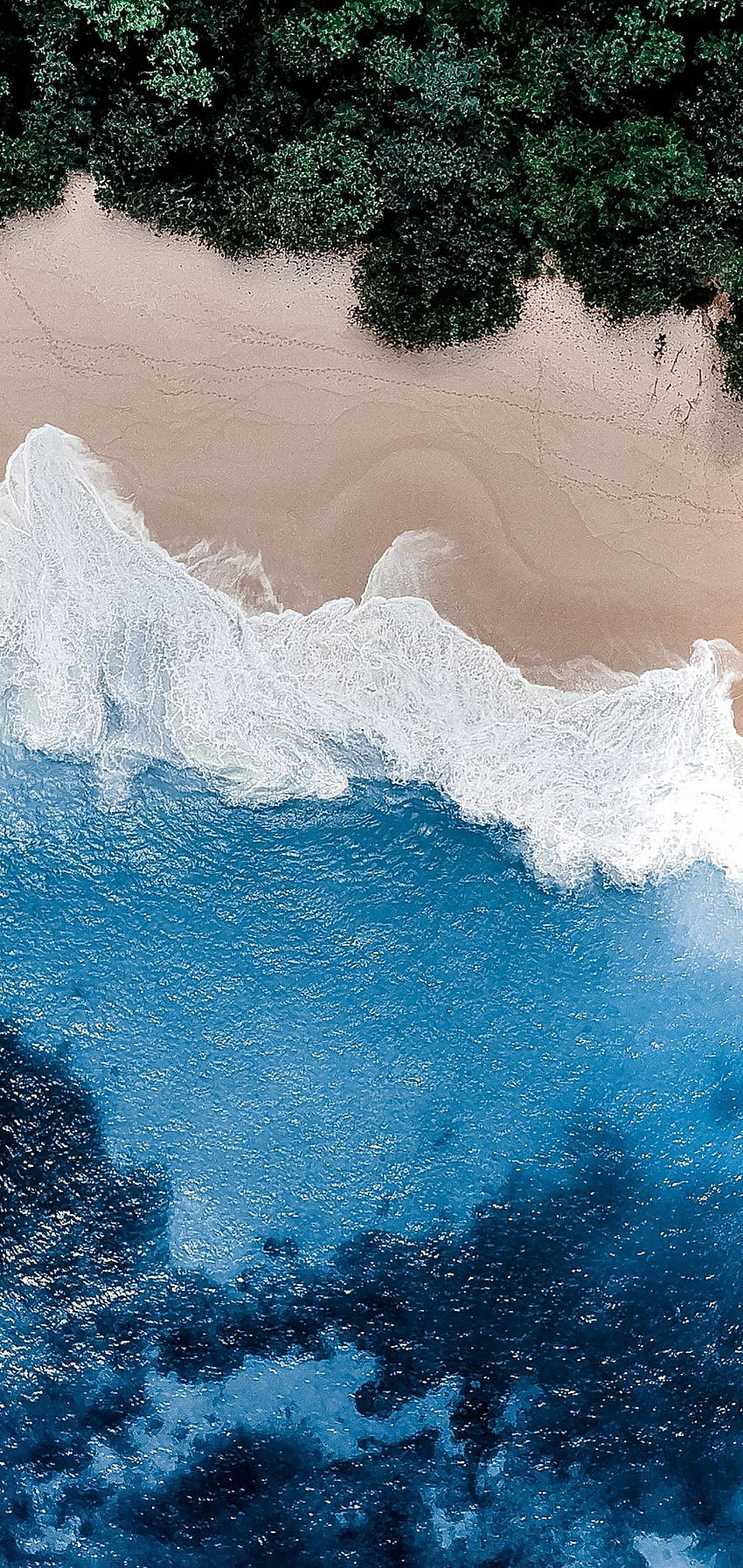 Beach Aerial View X Iphone Sea Hd Phone Wallpaper Pxfuel