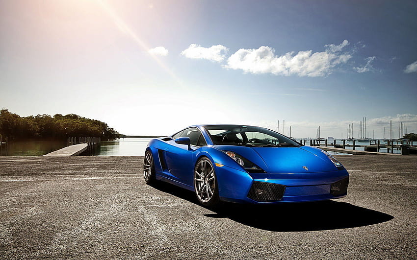 Lamborghini Aventador Gallardo Bergerak Blue Lamborghinis Hd Wallpaper Pxfuel