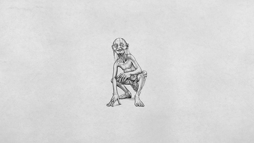 El señor de los anillos El hobbit Gollum Smeagol fondo de pantalla Pxfuel