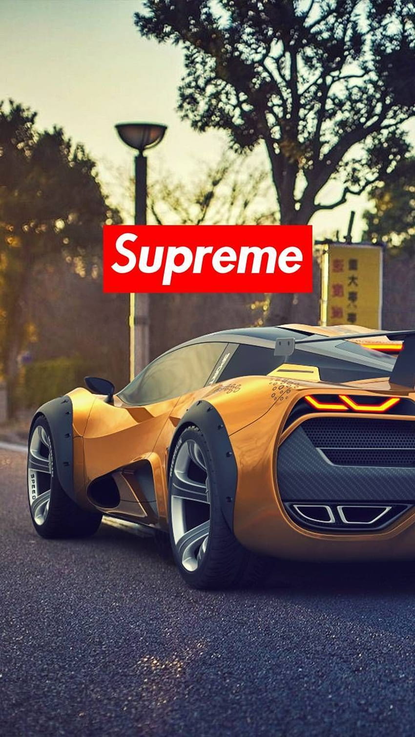 Supreme Car Ferarri Supreme Hd Phone Wallpaper Pxfuel