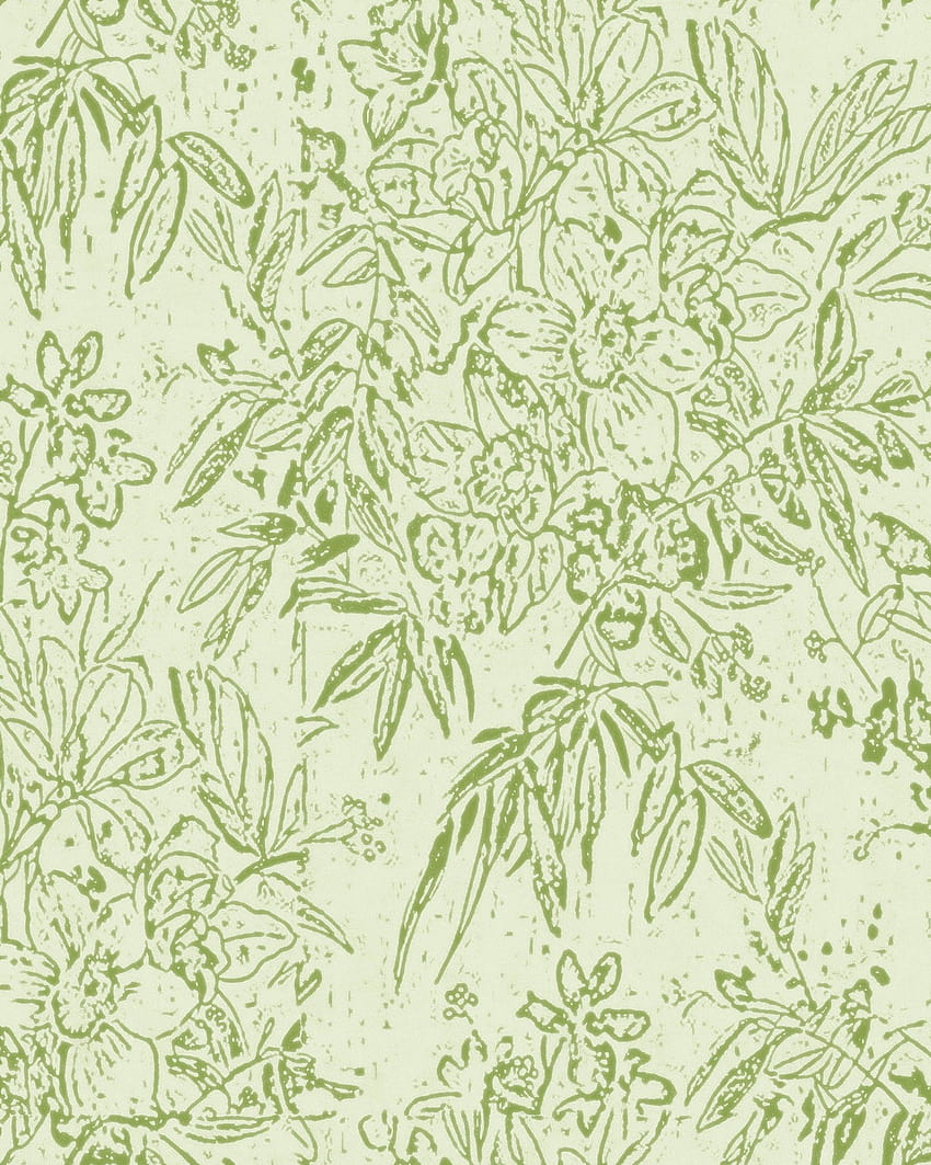 Cherry Orchard in Green from the Complementary by – BURKE DECOR Papel de parede de celular HD