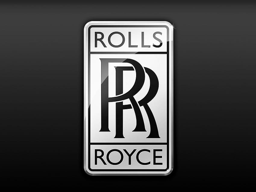 rolls royce logo HD wallpaper