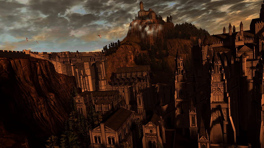 Took some very nice screenshots today, can use as ., anor londo HD wallpaper