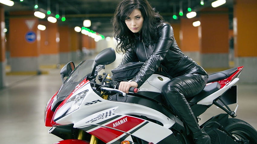 The girl on the bike racing girls HD wallpaper Pxfuel