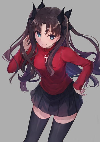 New Rin tohsaka iPhone Wallpaper  Fate stay night Fate stay night rin Tohsaka  rin