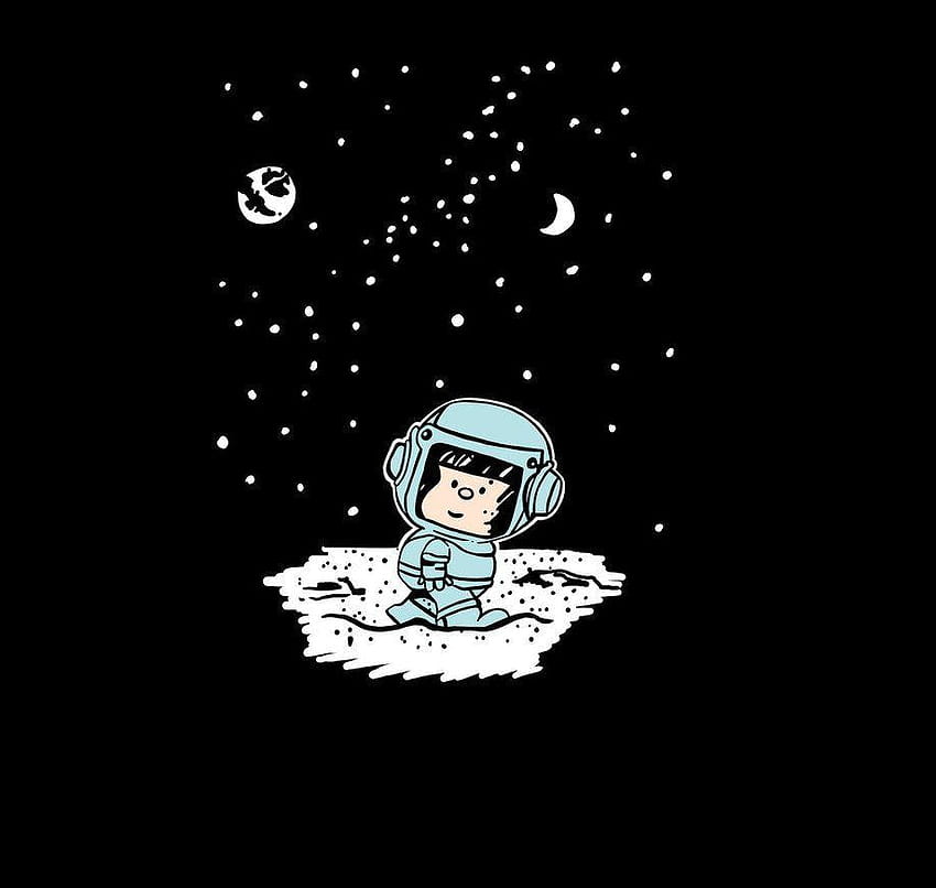Mafalda Astronauta by Soapaint HD wallpaper
