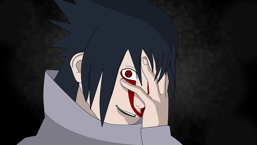 sasuke uchiha mangekyou sharingan wallpaper