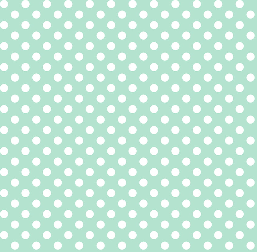 Polka dots 2 mint green HD wallpaper | Pxfuel